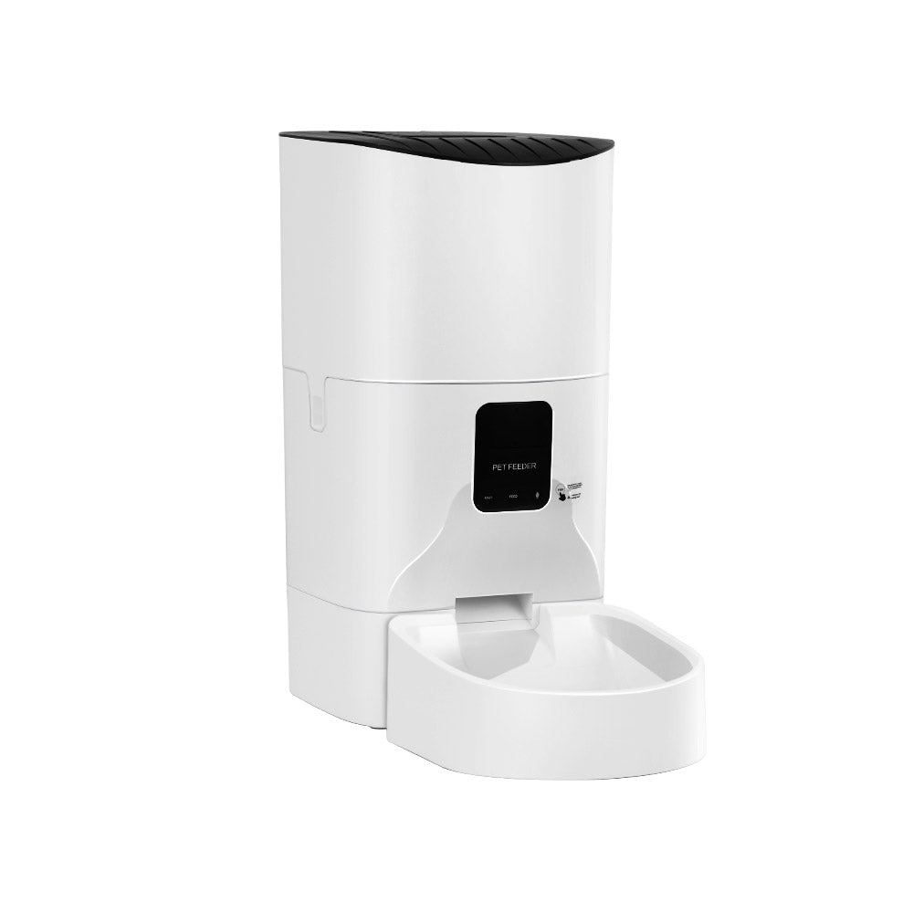 I.Pet Smart Automatic Pet Feeder with Camera and WiFi Connectivity for Dogs and Cats
