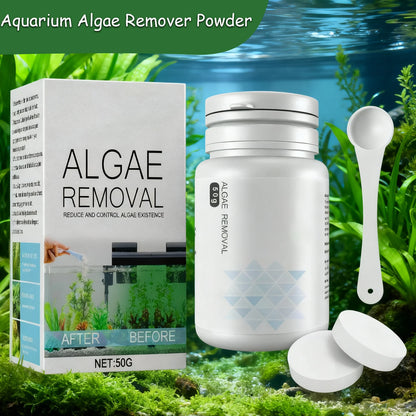 Algae Control Tablets for Aquarium: Odor Eliminator and Water Purification Algaecide for Fish Tank Maintenance