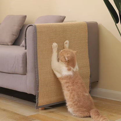 Cat Scratch Prevention Sofa Protector and Nail Sharpening Mat