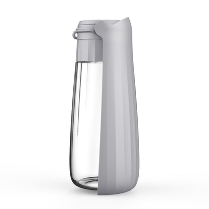Outdoor Portable Folding Dog Water Bottle - 550ml Large Capacity for Medium to Large Dogs
