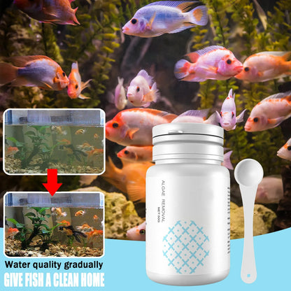 Algae Control Tablets for Aquarium: Odor Eliminator and Water Purification Algaecide for Fish Tank Maintenance