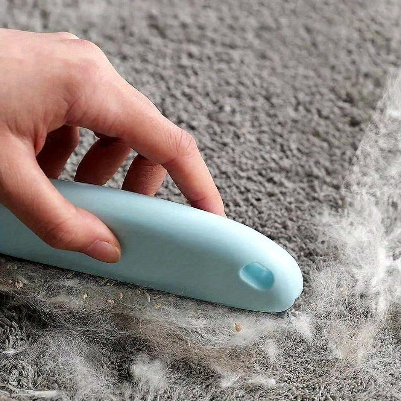 Professional Pet Hair Removal Brush for Cats and Dogs - Gently Removes Fur and Wool for a Clean Home