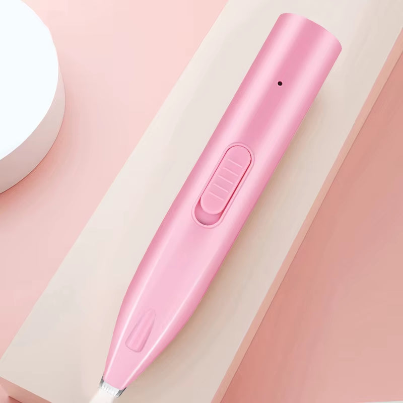 Professional Electric Dog Hair Trimmer and Grooming Scissors for Pets - Ideal for Foot, Ear, and Butt Hair Care