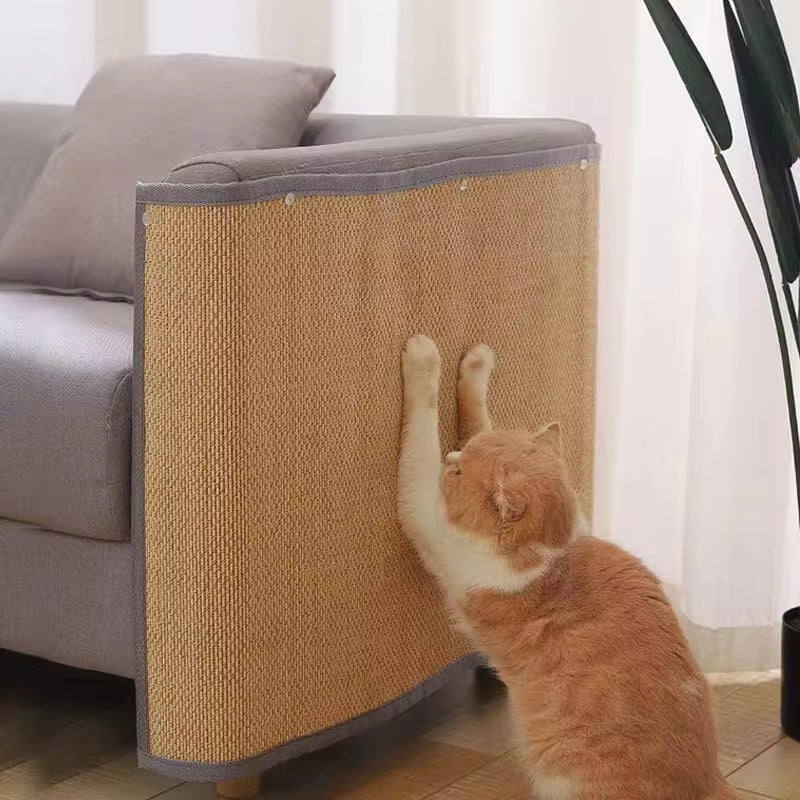 Cat Scratch Prevention Sofa Protector and Nail Sharpening Mat